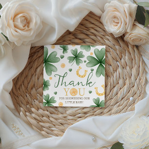 Geluksbrenger Baby Shower Favor Tags Bedankjes Labels
