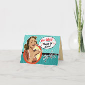 Geluksbruid Bridal Shower Bedankkaartjes Bedankkaart (Voorkant)