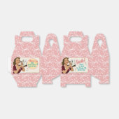 Geluksbruid Feestcadeau Doos voor Bruidsmeisjes Bedankdoosjes (Uitgevouwen)