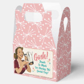 Geluksbruid Feestcadeau Doos voor Bruidsmeisjes Bedankdoosjes (Geopend)