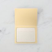 Geluksbruid Troufeest Dankkaartjes Bedankkaart (Binnen)