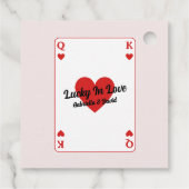 Geluksbruiloft Dank Je Bedankjes Labels (Achterkant)