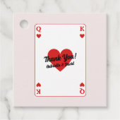 Geluksbruiloft Dank Je Bedankjes Labels (Voorkant)