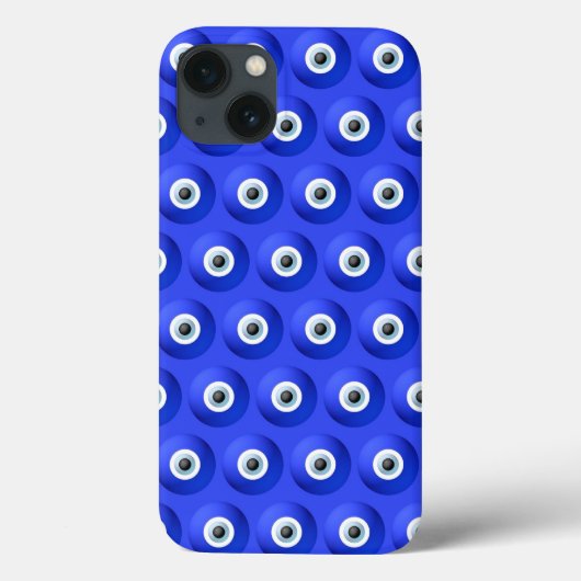 Gelukscharms tegen het Boze Oog-patroon Case-Mate iPhone Case (Achterkant)