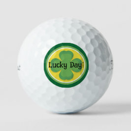 Geluksdag! Aangepaste Shamrock Golfballen