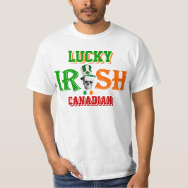 geluksdag in de Irish St Patrick T-shirt