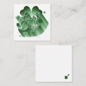 Geluksdagen / Briefkaart van briefpapier (Voorkant / Achterkant)