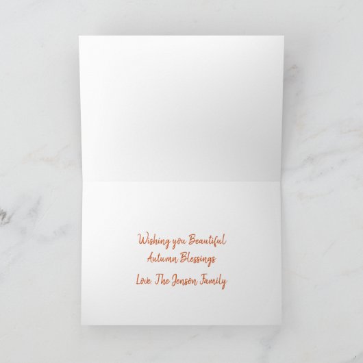 Geluksdank Cornucopia Beeldscherm Kaart (Binnen)