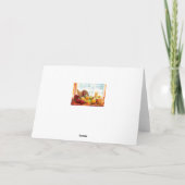 Geluksdank Cornucopia-display Kaart (Achterkant)