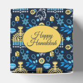 Geluksdoos voor Hanukkah Bedankdoosjes (Bovenkant)
