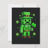 Geluksfee Fun St. Patrick's Day Videogame Aankondiging (Voorkant)