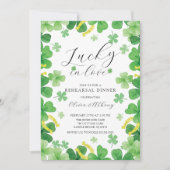 Geluksfeest Rehearsal Party Kaart (Voorkant)