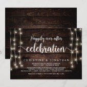 Geluksfeest, Slingerlicht, Elopement  Kaart (Voorkant / Achterkant)