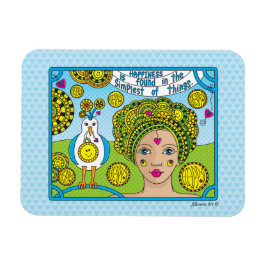 Geluksflexibele magneet 6"x4"