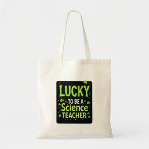 Geluksgeleerde leraar tote bag