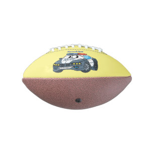 Geluksgelukkige illustratie van de cartoon van de  american football