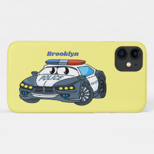 Geluksgelukkige illustratie van de cartoon van de Case-Mate iPhone case