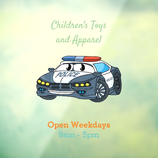 Geluksgelukkige illustratie van de cartoon van de  raamsticker (Vel 3)