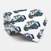 Geluksgelukkige illustratie van de cartoon van de stropdas (Opgerold)