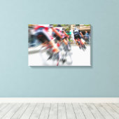 Geluksgetal 13 canvas afdruk (Insitu (Houten vloer))