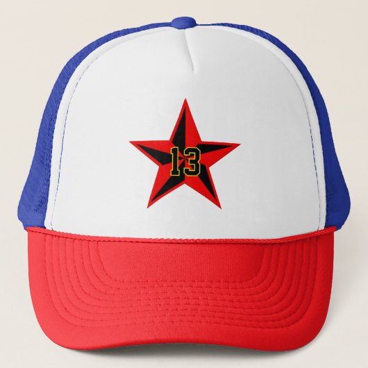 Geluksgetal () trucker pet (Voorkant)