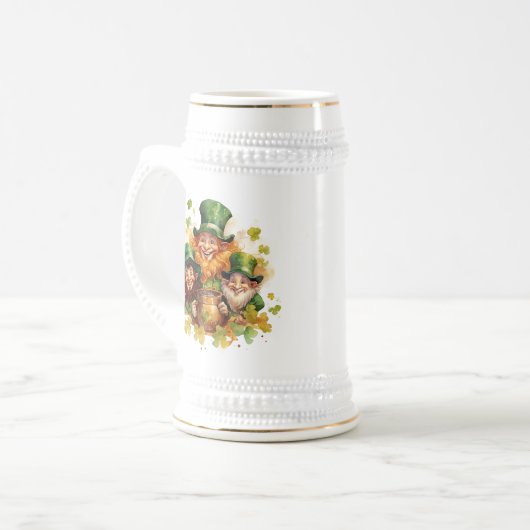 Geluksgevoel | Leprechauns | St. Patrick's Bierpul (Voorkant links)