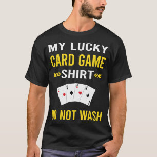 Gelukshemd kaartspellen t-shirt