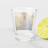 Gelukshoef shot glas (Achterkant)