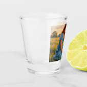 Gelukshoef shot glas (Links)