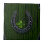 gelukshoefijzer tegeltje (Voorkant)