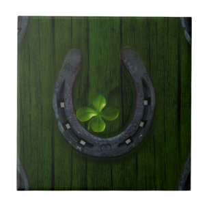 gelukshoefijzer tegeltje