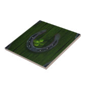 gelukshoefijzer tegeltje (Zijkant)