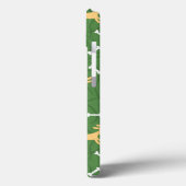 gelukshonden met botten achtergrond Case-Mate iPhone case (Achterkant / Links)