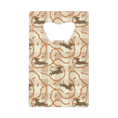 gelukshonden met worstjes creditkaart flessenopener (Voorkant)