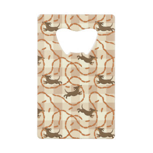 gelukshonden met worstjes creditkaart flessenopener