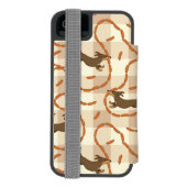 gelukshonden met worstjes incipio iPhone portemonnee hoesje (Agenda Achterkant)