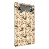 gelukshonden met worstjes mini klembord (Schuin)