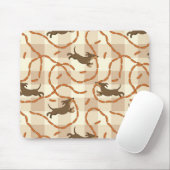 gelukshonden met worstjes muismat (Met muis)