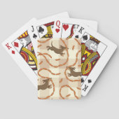 gelukshonden met worstjes pokerkaarten (Achterkant)