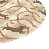 gelukshonden met worstjes snijplank (Hoek)