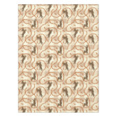 gelukshonden met worstjes tafelkleed (Voorkant)