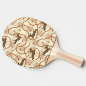 gelukshonden met worstjes tafeltennisbatje (Zijkant)