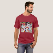 Geluksjaarviering T-shirt (Voorkant volledig)