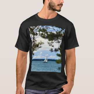 Geluksjournaal Zeilboot T-shirt