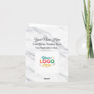 Gelukskaart 'Huis' van Makelaar Notitiekaartje