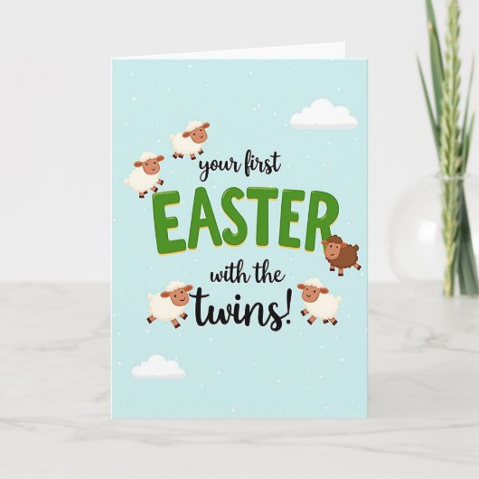 Gelukskaart met Schaap Kaart (Voorkant)