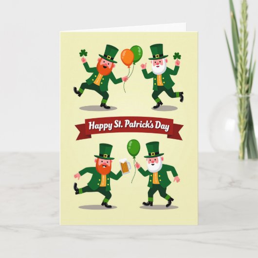 Gelukskaart St. Patrick's Day voor echtgenoot Kaart (Voorkant)
