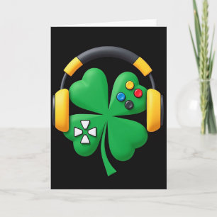Gelukskaart voor gamers kaart
