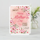 Gelukskaart voor Moederdag Kaart (Staand voorkant)