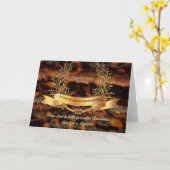 Gelukskaarten 50ste huwelijksverjaardag kaart (Gele Bloem)